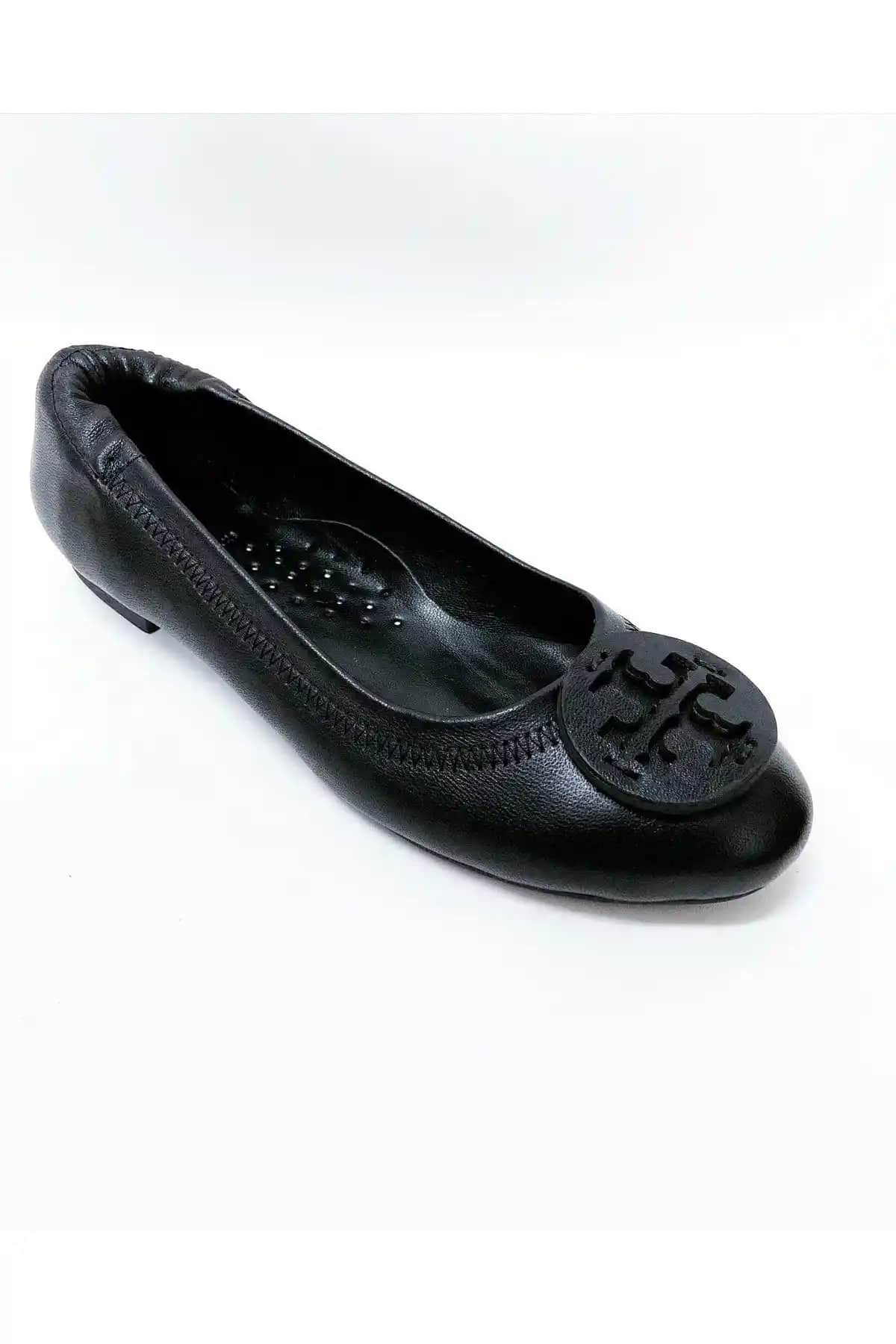 Stok83 Kadın Siyah ve Taba Hakiki Deri Babet Karşılaştırması