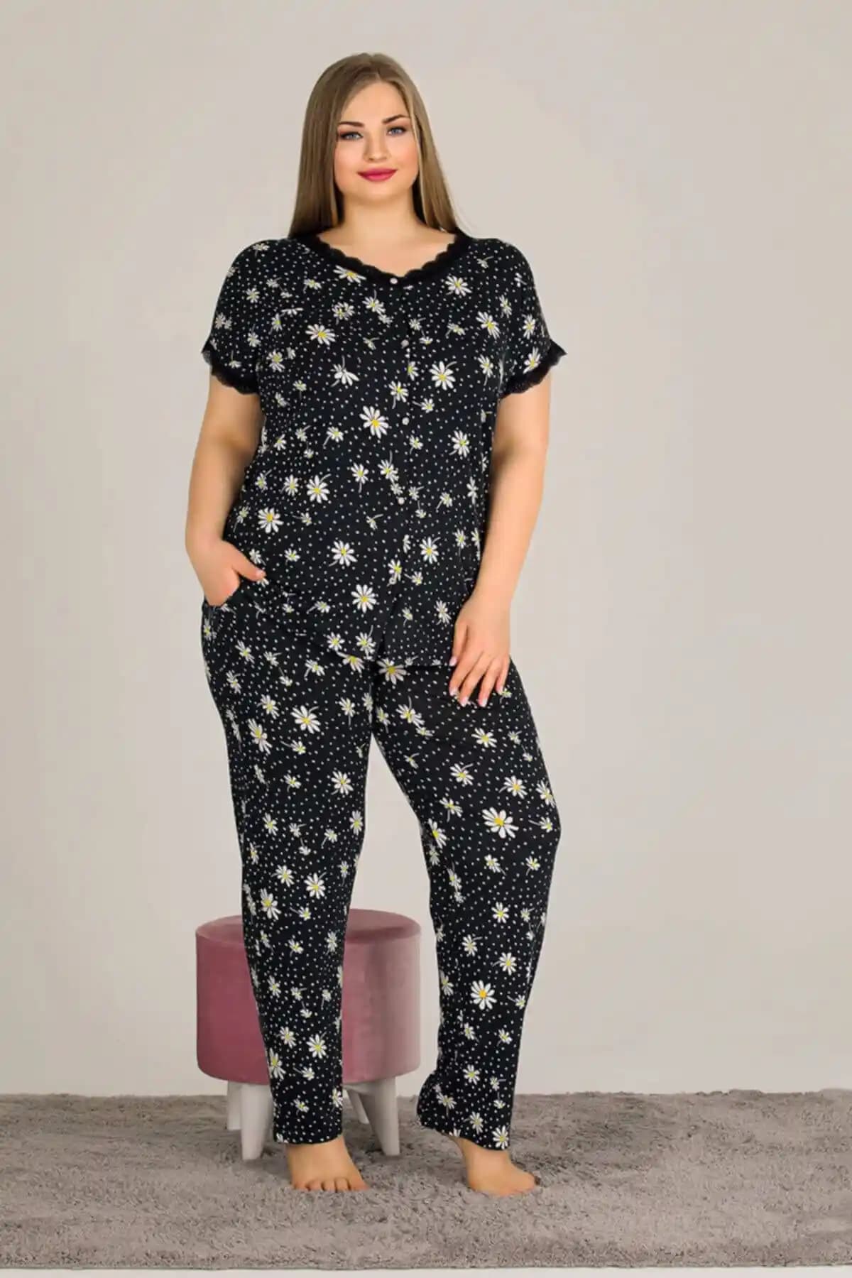 Büyük Beden Pijama Takımlarıyla Konfor ve Şıklığı Yakalayın