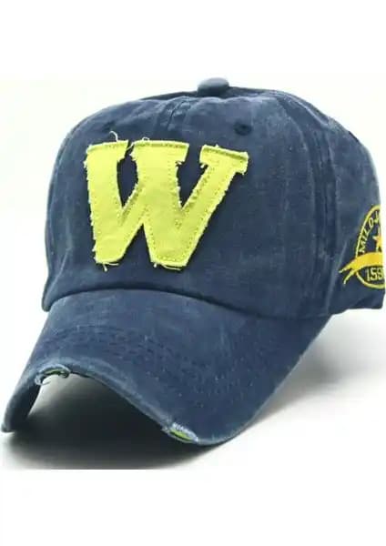 Accessoire City W Amblemli Kot Spor Şapka: Şık ve Dayanıklı Günlük Kullanım Aksesuarı