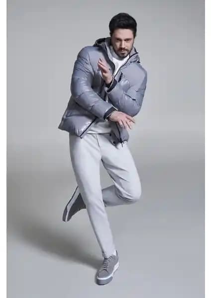 AVVA Erkek Gri Su İtici Kumaşlı Çıkma Kapüşonlu Şişme Mont İnceleme ve Kullanıcı Yorumları