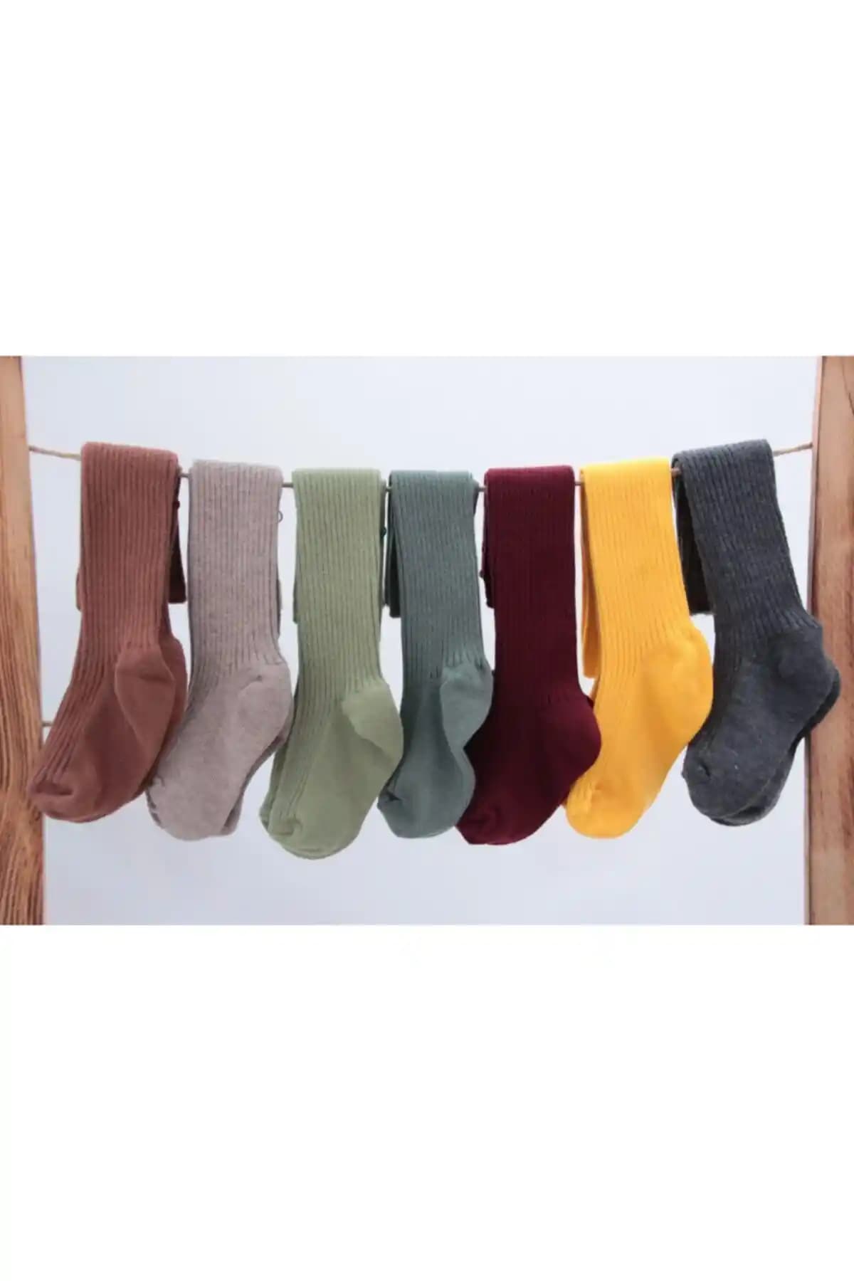 BEBEĞİME ÇORAP Derby Dizaltı Çorap 7'li Paket Günlük ve Sürdürülebilir Kullanım İçin