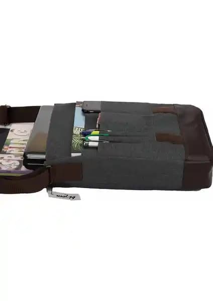 Bizoon X353 Dikey Omuz Askılı Postacı Çanta Günlük Kullanım İçin Şık ve Dayanıklı Tasarım