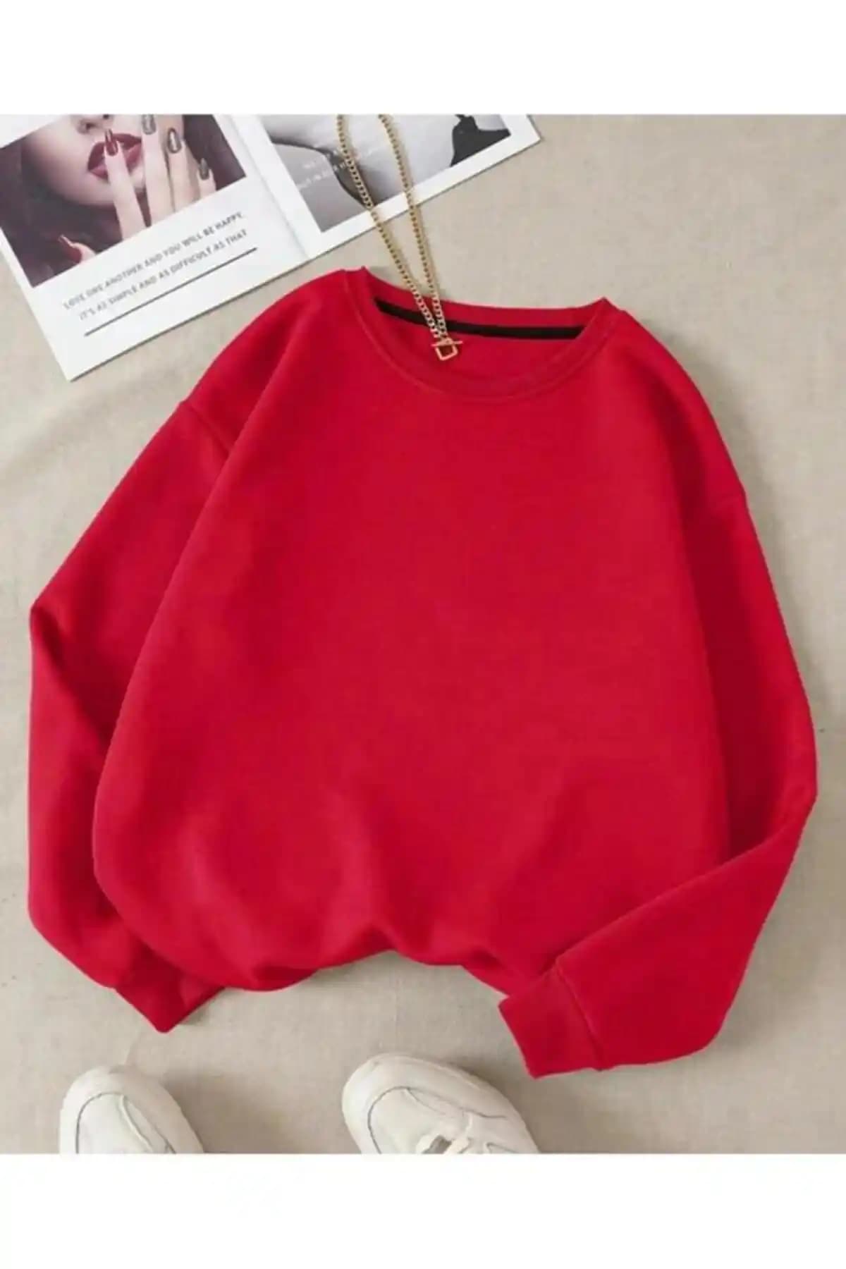Blackbonds Unisex Kırmızı Sweatshirt İncelemesi ve Kullanıcı Yorumları
