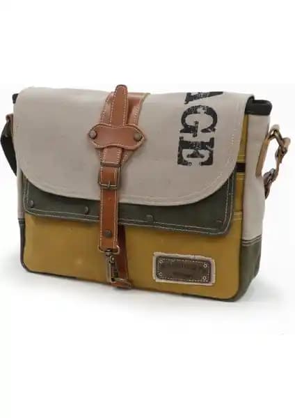 Cappadocia Vintage 4046 Omuz Postacı Çantası Dayanıklı ve Şık Tasarımıyla Günlük ve Seyahat Kullanımı İçin