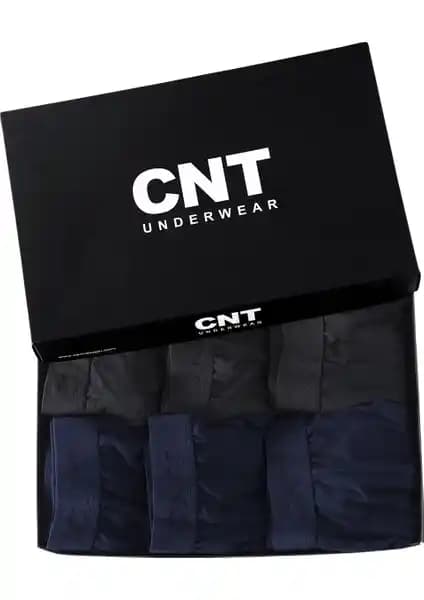 Cnt Erkek Boxer Likralı 6'lı Premium Paket: Konfor ve Kalitenin Birleşimi
