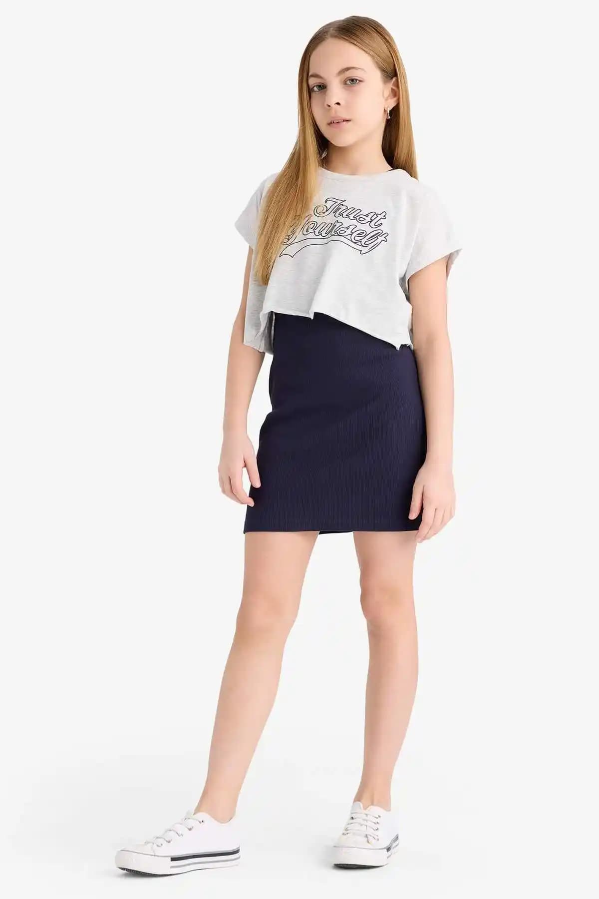 DeFacto Kız Çocuk Yazlık 2'li Takım: Rahat ve Şık Yazlık Giyim Seçeneği