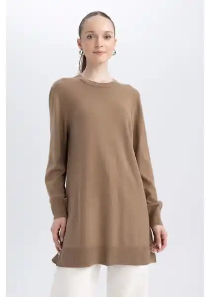 DeFacto Regular Fit Bisiklet Yaka Tunik H3431AZ23WN Günlük ve Şık Kullanım İçin