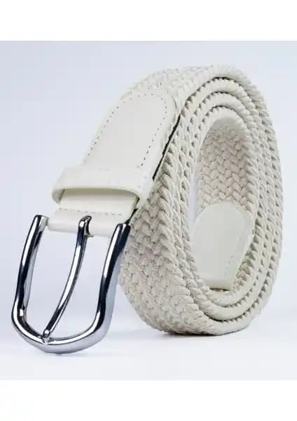 Deribond Erkek Elastik ve Örgülü Kemer Günlük Kullanım İçin Uygun ve Şık Tasarım