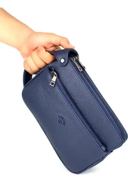 Derise Club Erkek Lacivert El Çantası: Şık ve Fonksiyonel Tasarım Özellikleri