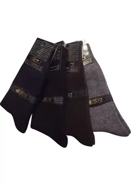 Diba Lambswool Erkek Kışlık Çorap Seti Yüksek Sıcaklık ve Konfor Sağlar