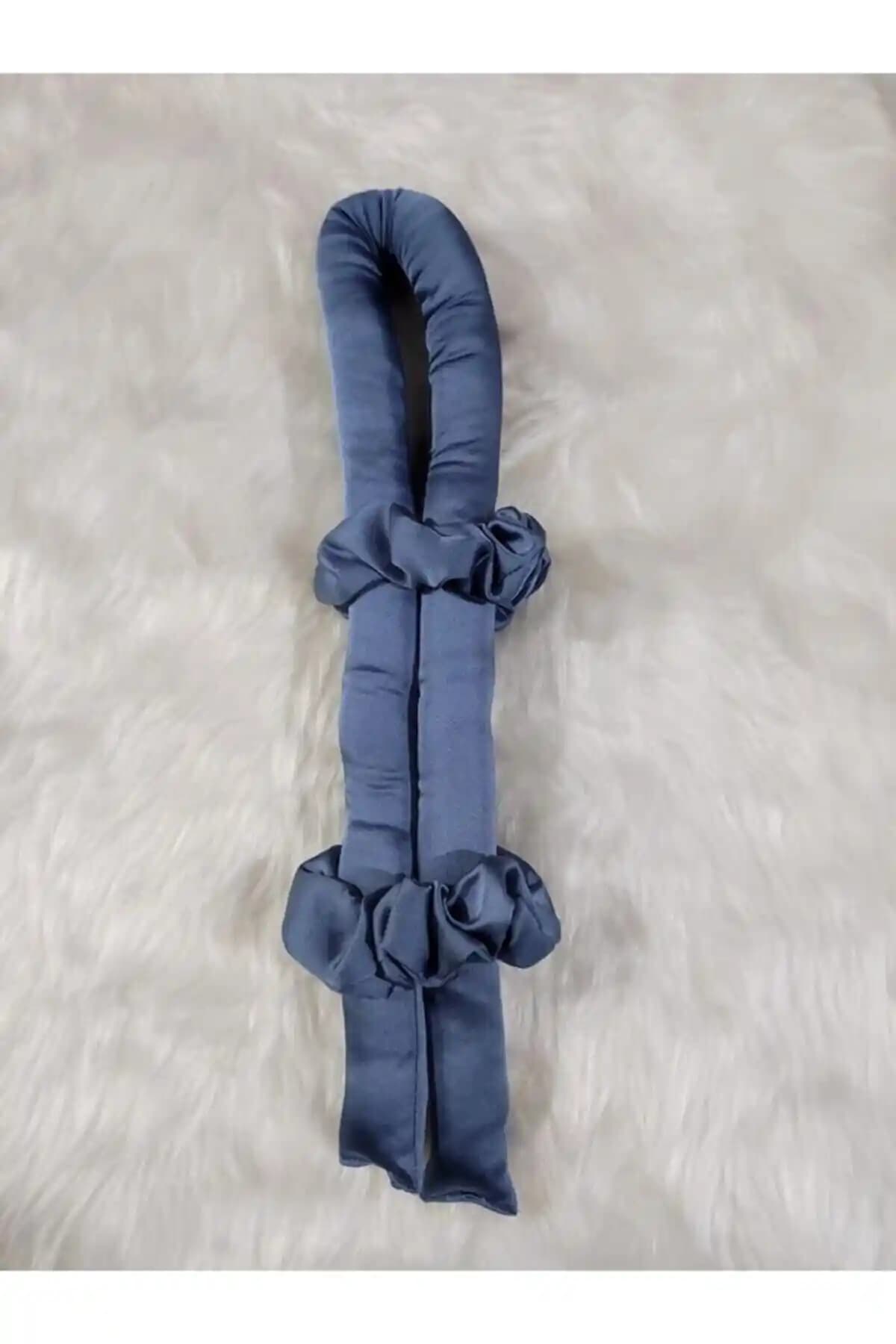 Elvinege Koyu Mavi Isısız Saç Şekillendirici Seti Doğal ve Sağlıklı Saç Şekillendirme Çözümü