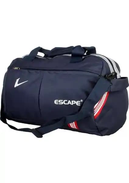Escape Spor ve Seyahat Çantası 112 Lacivert Büyük Boy Dayanıklı ve Çok Gözlü Tasarım