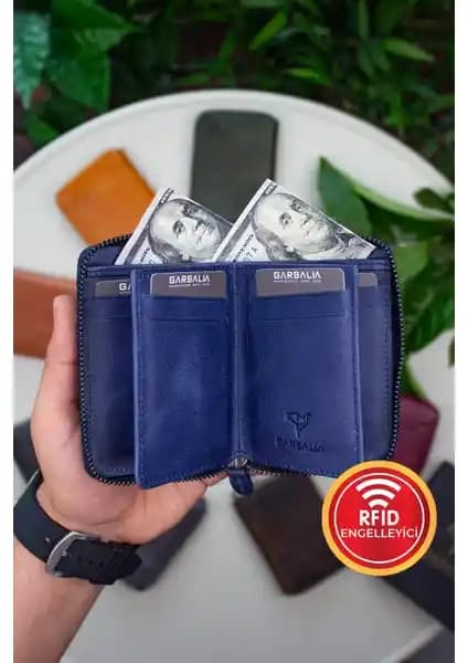 Garbalia Fargo Vintage Deri Unisex Fermuarlı Kartlık Cüzdan İnceleme ve Özellikleri