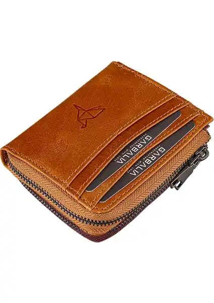 Garbalia Figo Hakiki Deri Unisex Crazy Taba Kartlık ve My Valice Erkek Deri Cüzdan Karşılaştırması