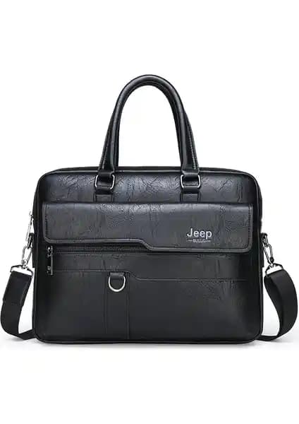 Jeep Erkek Pu Deri Tote Evrak Çantası: Şık ve İşlevsel Tasarım Özellikleri ve Kullanıcı Yorumları