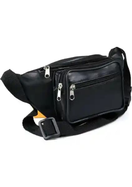 Karalı Hakiki Deri Bel Çantası İncelemesi Günlük Kullanım ve Tasarım Özellikleri