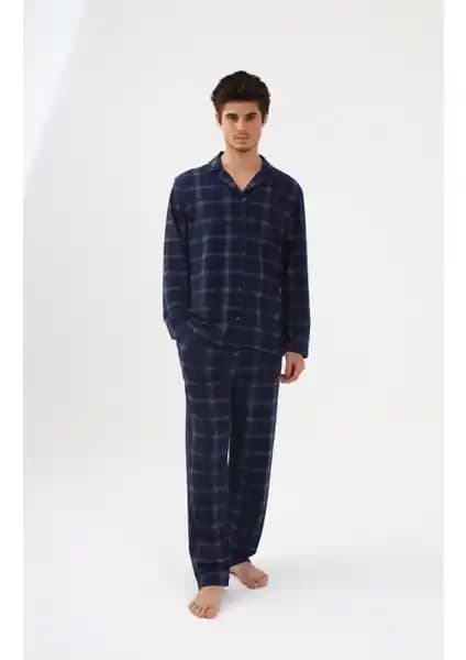 Koza İç Giyim Erkek Pamuklu Ekose Desenli Uzun Kollu Gömlek Yaka Pijama Takımı İnceleme ve Özellikleri