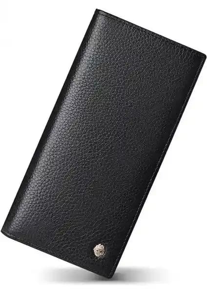 Laorentou Salvatore Hakiki Deri Erkek Cüzdanı İtalyan Tasarımı ve El Yapımı Şıklık