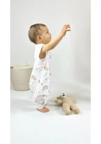 Las Vivas Kids Yazlık Müslin Uyku Tulumu Çocuklar İçin Rahat ve Güvenli Yazlık Uyku Alternatifi