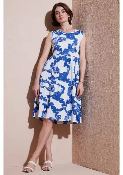 Lela Desenli ve Rengamoda Kadın Kolsuz Elbiselerin Karşılaştırması