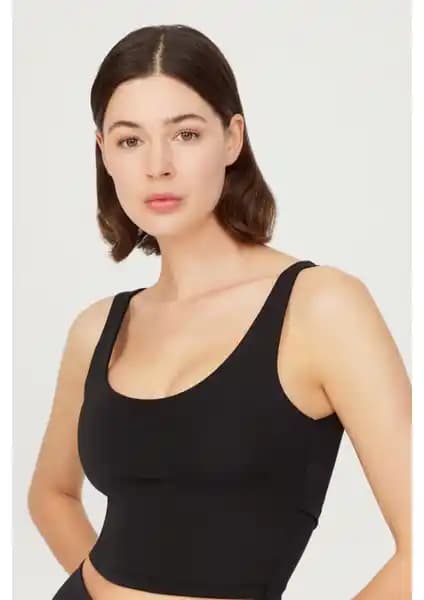 Los Ojos Siyah Hafif Destekli Sırt Detaylı Crop Top Spor Büstiyer İnceleme ve Kullanıcı Yorumları