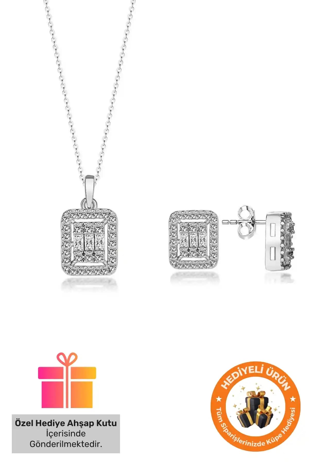 Lucente Jewellery Gümüş Takı Seti: Zarif ve Dayanıklı Hediye Seçeneği