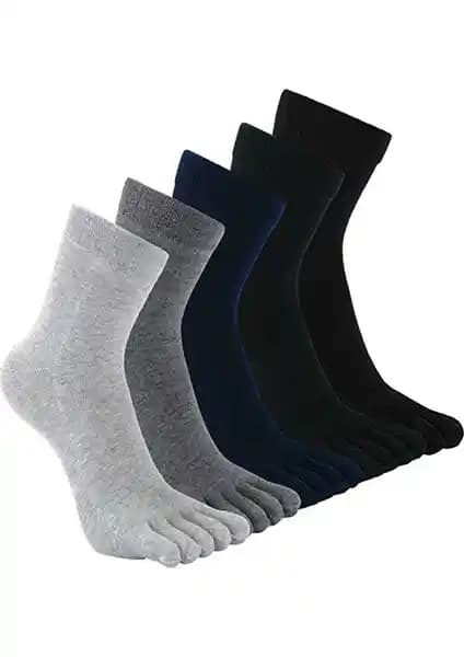 Modatime 6'lı Parmaklı Çorap: Doğal Malzeme ve Esnek Tasarım Özellikleri