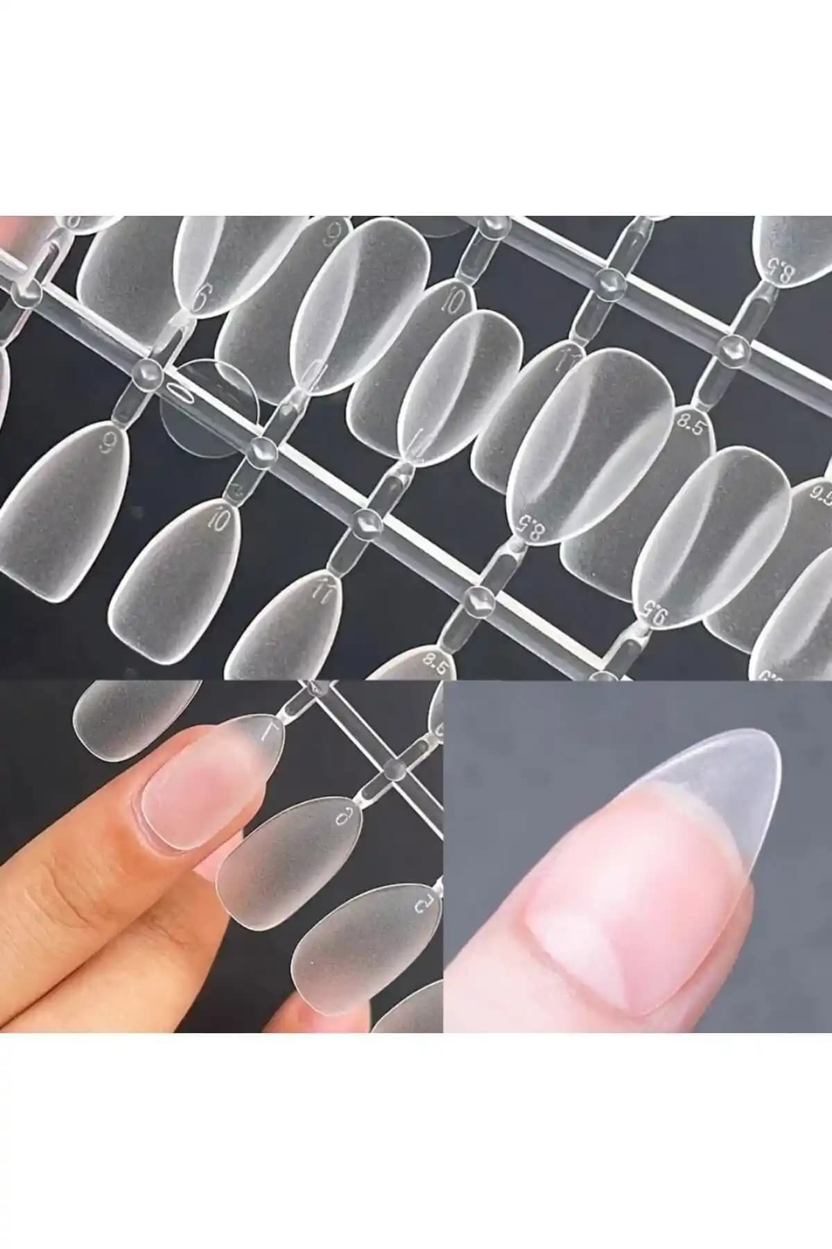 Monalisa Kadın 100'lü Şeffaf Takma Tırnak Seti İncelemesi ve Kullanım İpuçları