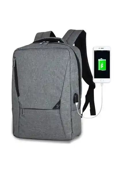 My Valice Smart Bag Active Gri Sırt Çantası Günlük ve Seyahat Kullanımı İçin Tasarlanmış