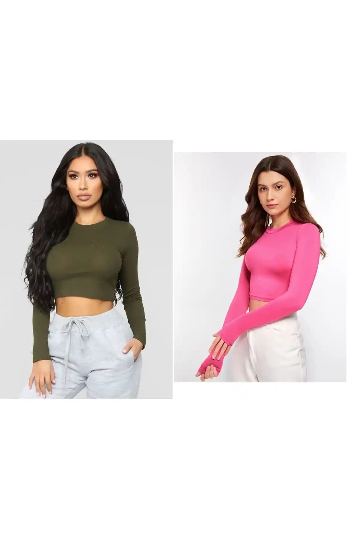 ÖZ PAMUK Kadın 2'li Fitilli Crop Bluz İncelemesi ve Stil İpuçları