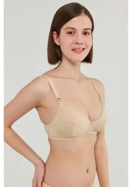 Penti Hiççamaşırı Ten Balensiz Mama Anne Emzirme Sütyeni: Konfor ve Şıklığın Birleşimi