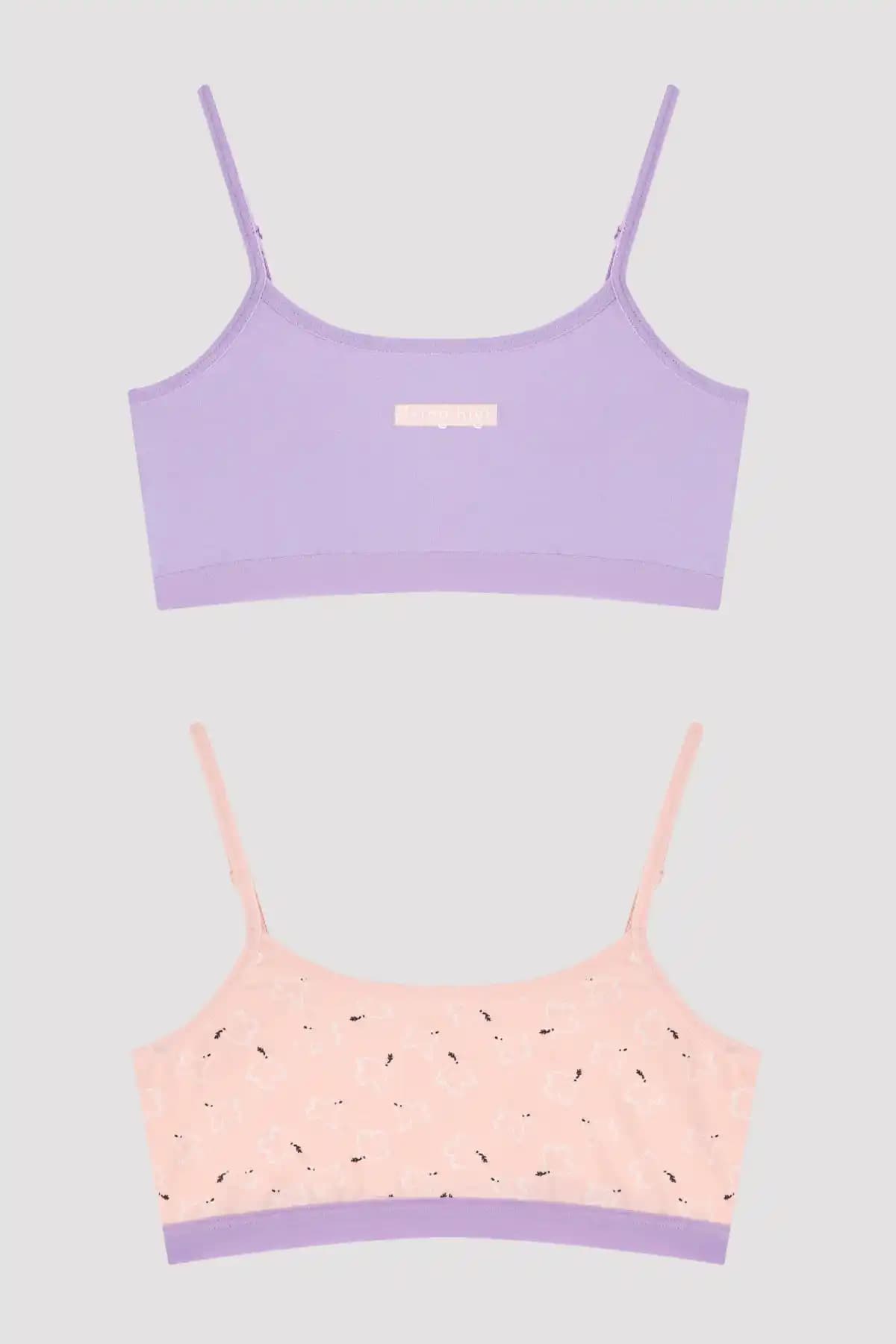 Penti Kız Çocuk Flying 2li Crop Üst: Renkli ve Konforlu Günlük Giyim Seçeneği