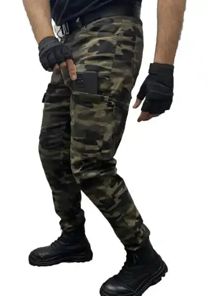Polviton Kargo Pantolon: Dayanıklı ve Çok Fonksiyonlu Askeri Stil Pantolon