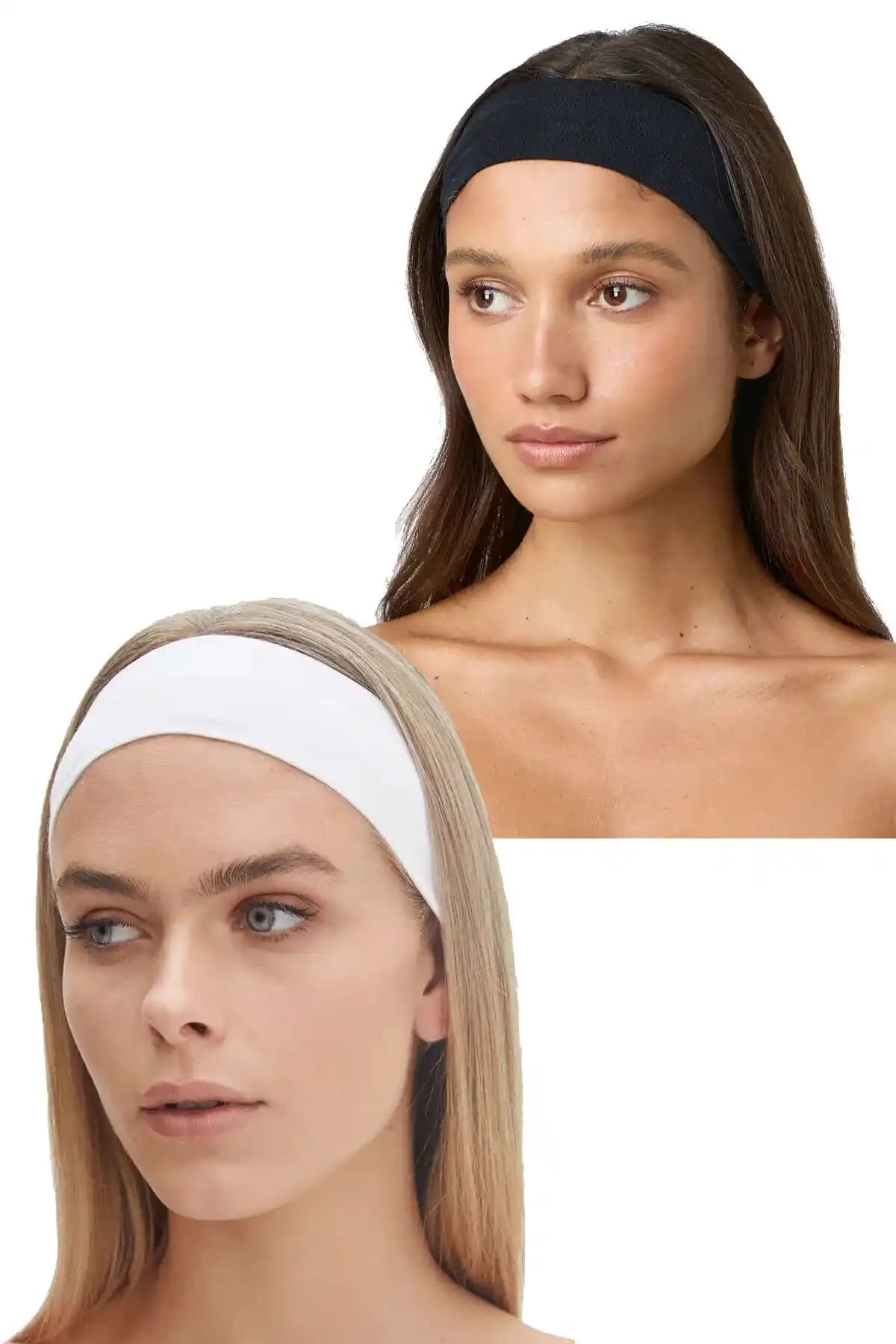 Salvia Dione 2'li Spor Saç Bantları: Rahat ve Şık Kullanım İçin Uygun Tasarım