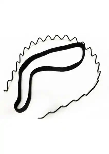 Sermet Süs Dünyası Erkek ve Kadın İçin Zigzag Metal Taç ve Siyah Lastikli Saç Bandı İncelemesi