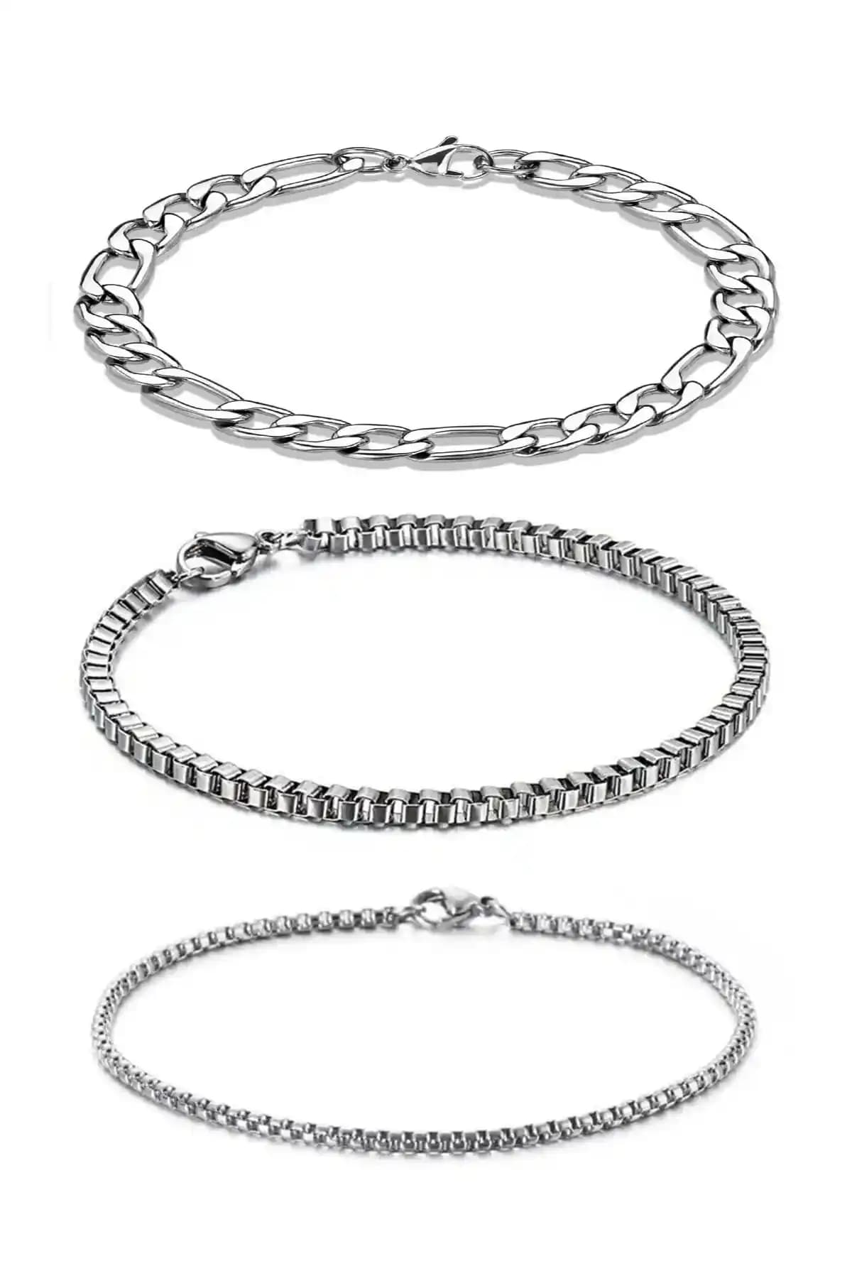 THE Gifts 3'lü Unisex Spor Bileklik Seti Şıklık ve Dayanıklılığı Bir Arada Sunar