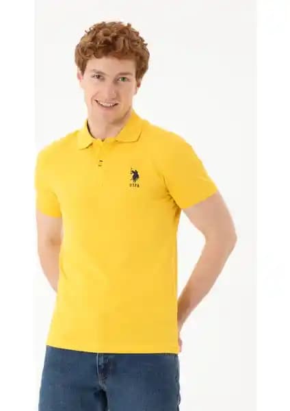 U.S. Polo Assn. Erkek Safran Basic Tişört: Şık ve Rahat Günlük Giyim Seçeneği