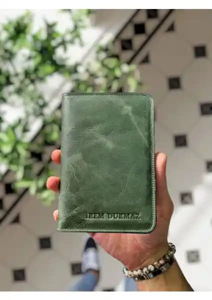 Visso 911 Hakiki Deri Pasaport Kılıfı: Şık ve Dayanıklı Seyahat Aksesuarı