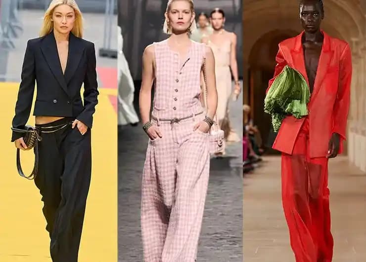 2024 Pantolon Modasında Yüksek Bel, Geniş Paça ve Yeni Kesim Trendleri