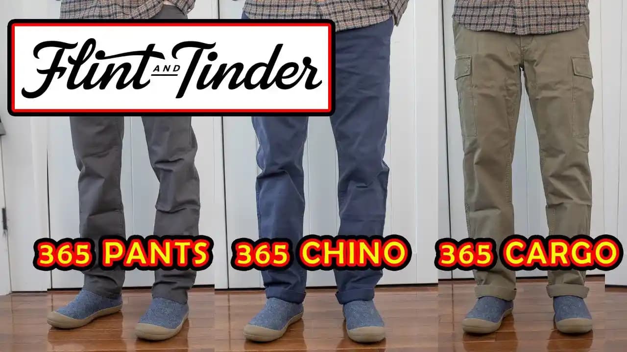 Flint & Tinder 365 Pant Alternatifleri ve Özellikleri: Kesim, Kumaş ve Marka İncelemesi