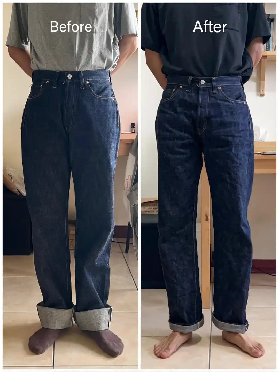 Militora 1947 Raw Denim Kot Pantolonların Çekme Sonrası Fiziksel Değişimleri ve Kullanıcı Deneyimleri
