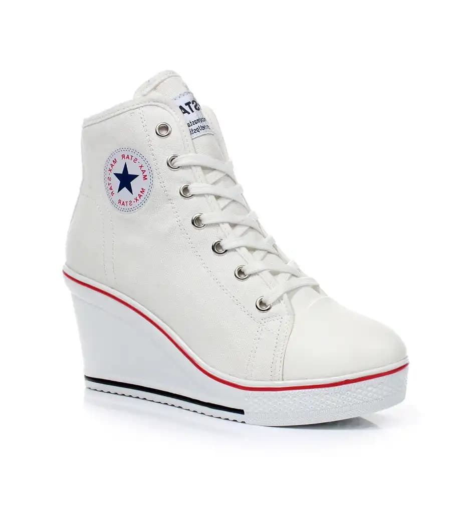 Converse Topuklu Spor Ayakkabılar ile Şıklık ve Konforun Birleşimi