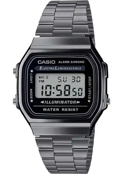 Casio A168WGG-1ADF Kol Saati: Retro Şıklık ve Günlük Kullanım Kolaylığı