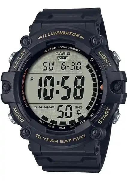 Casio AE-1500WHX-1AVDF Erkek Dijital Spor Saati Modern Tasarım ve Fonksiyonellik
