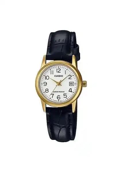 Casio LTP-V002GL-7B2UDF Kadın Şık ve Fonksiyonel Altın Kaplama Kol Saati