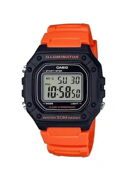 Casio W-218H-4B2VDF Erkek Spor ve Şık Kol Saati Günlük Kullanım İçin Uygun