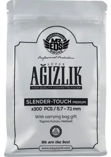 Eds Plastik Slim Sigara Filtresi Ağızlık Sağlık ve Konfor İçin Pratik Çözüm