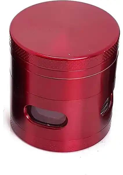 Falconetti Mini Boy Kırmızı 40 mm Herbal Parçalayıcı: Dayanıklı ve Taşınabilir Öğütücü