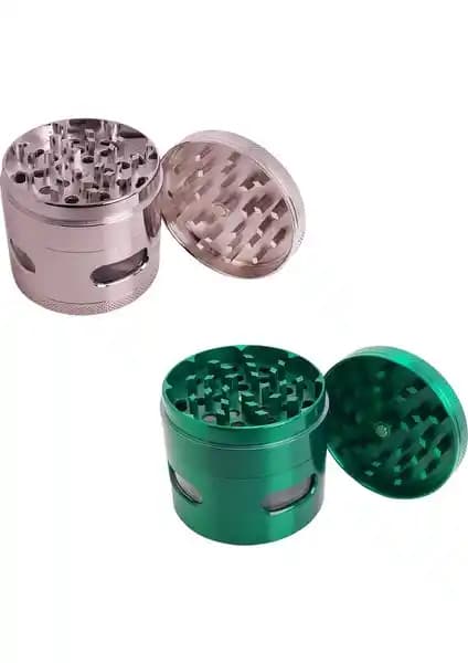 Falconetti Pencereli 63 mm. Herbal Grinder: Dayanıklı ve Pratik Bitki Öğütücü