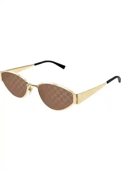 Gucci 1853S 003 Güneş Gözlüğü: Şıklık ve Güvenilirlik Bir Arada